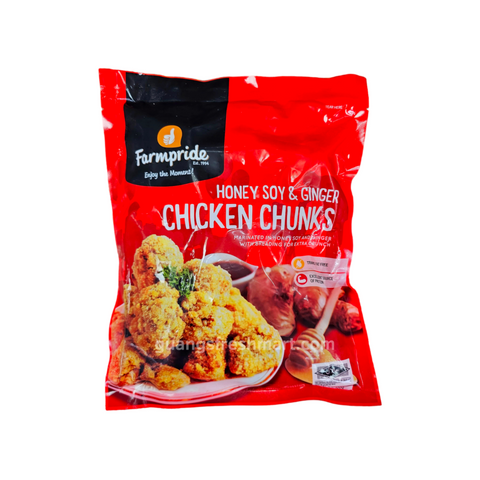 Farmpride Honey Soy & Ginger Chicken Chunks (400g)