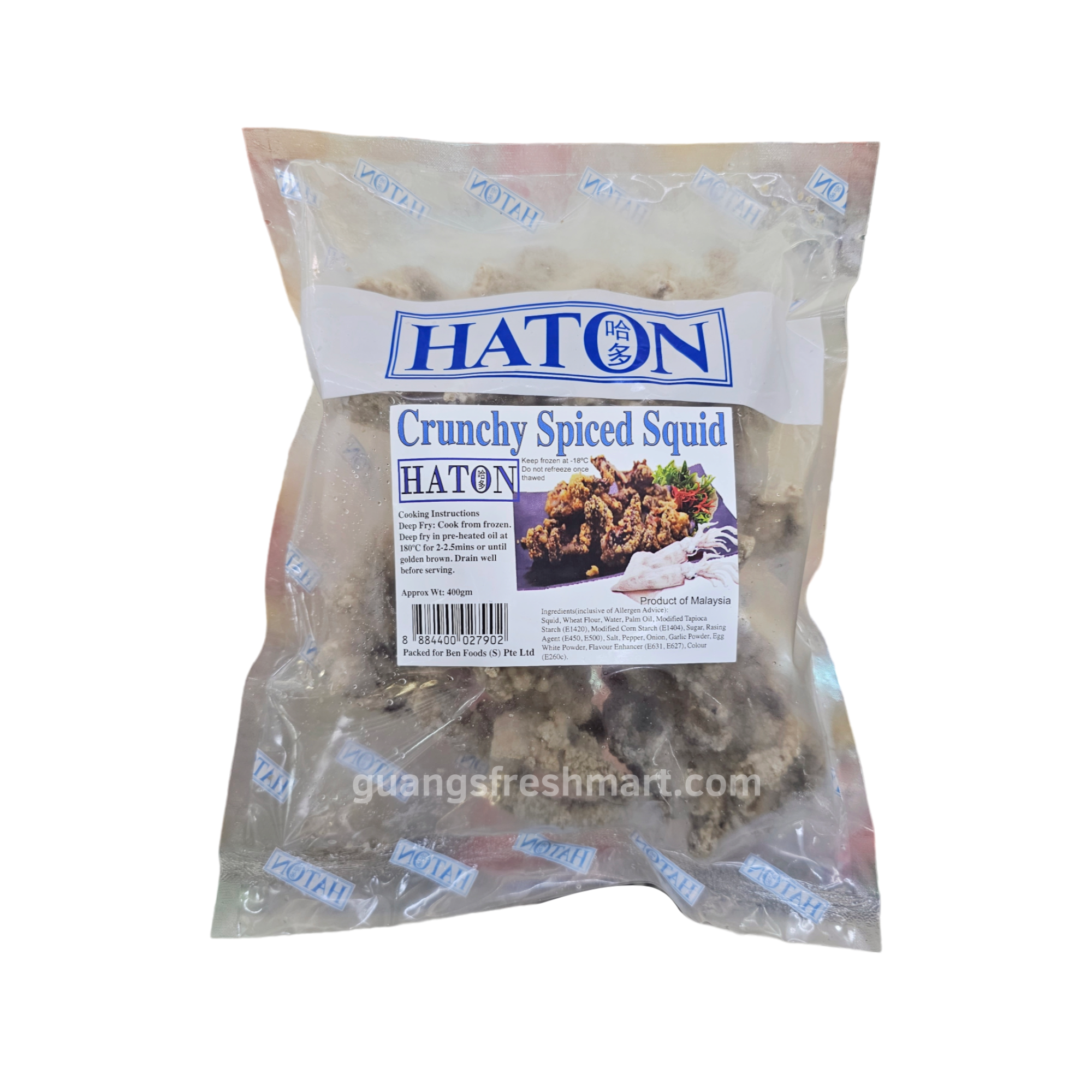 Haton Crunchy Spiced Squid (400g)