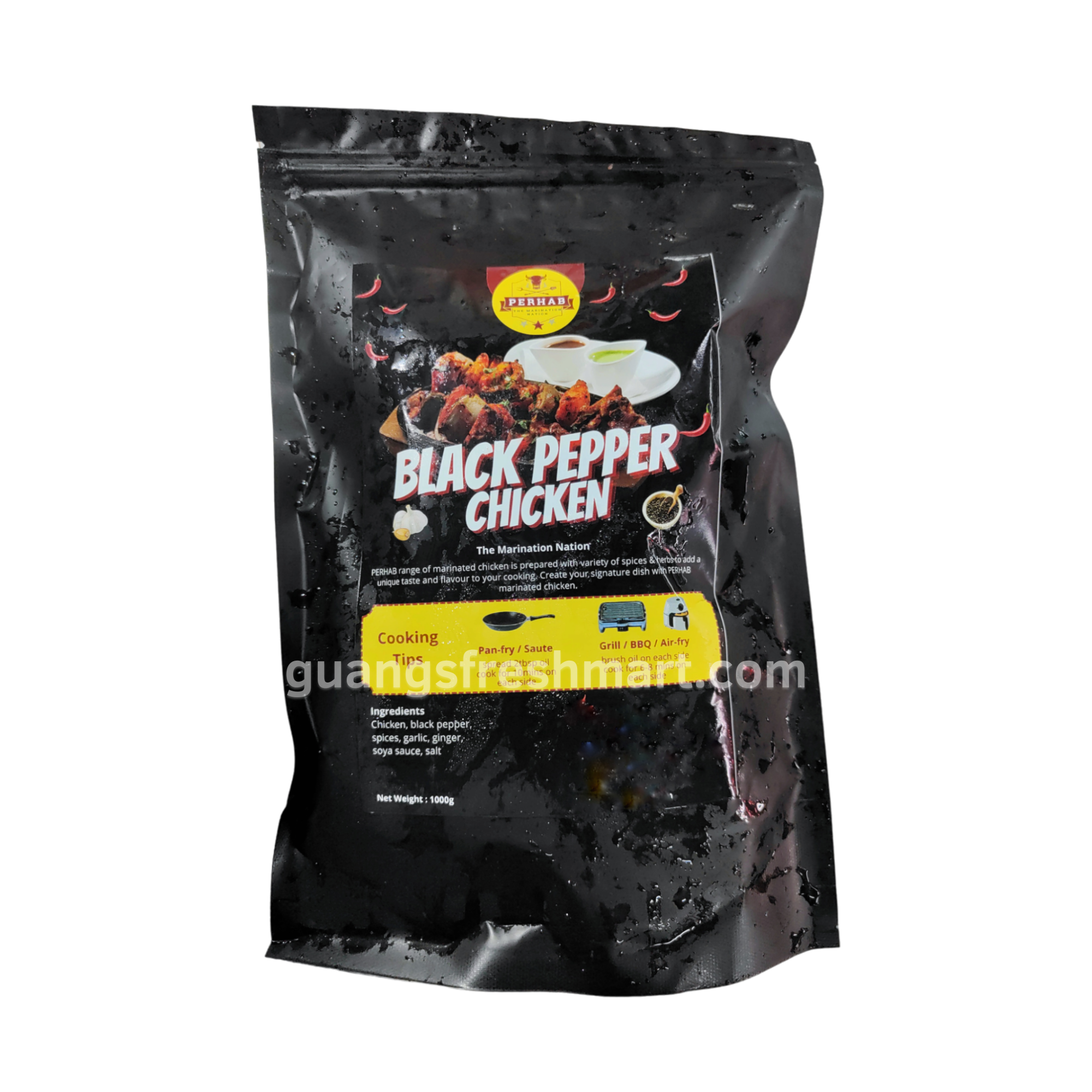 Perhab Ayam Perap Black Pepper Chicken (1kg)