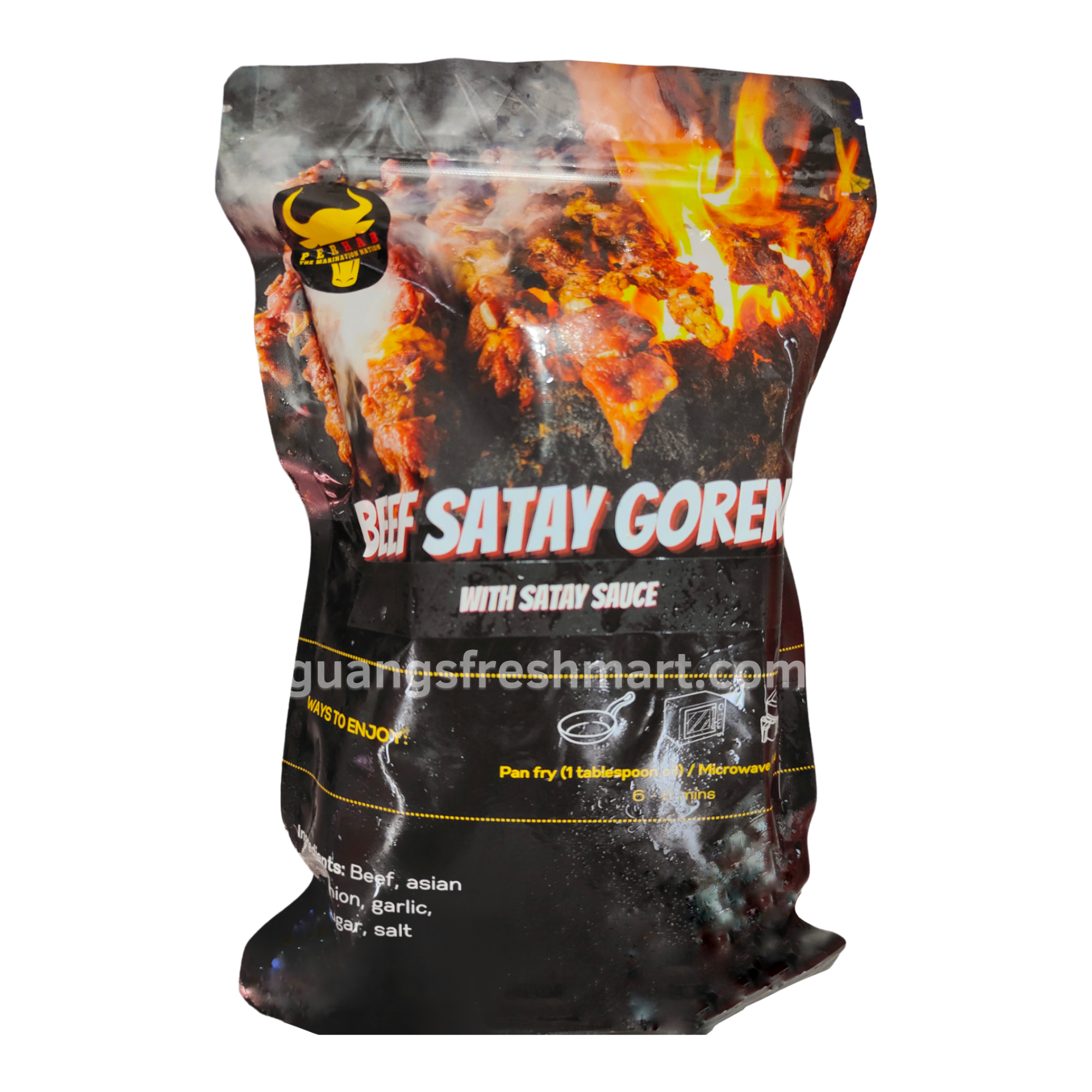Perhab Beef Satay Goreng with Satay Sauce (500g)