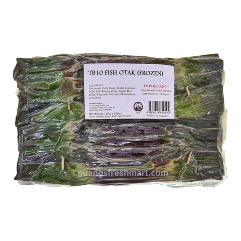 Banana Leaf Fish Otak (400g/10pc)