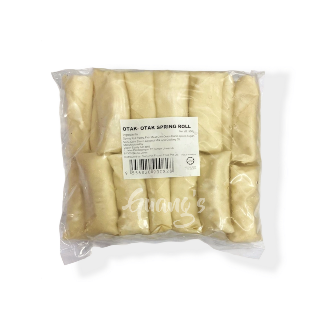 Bibik's Choice Otak-Otak Spring Roll (500g)