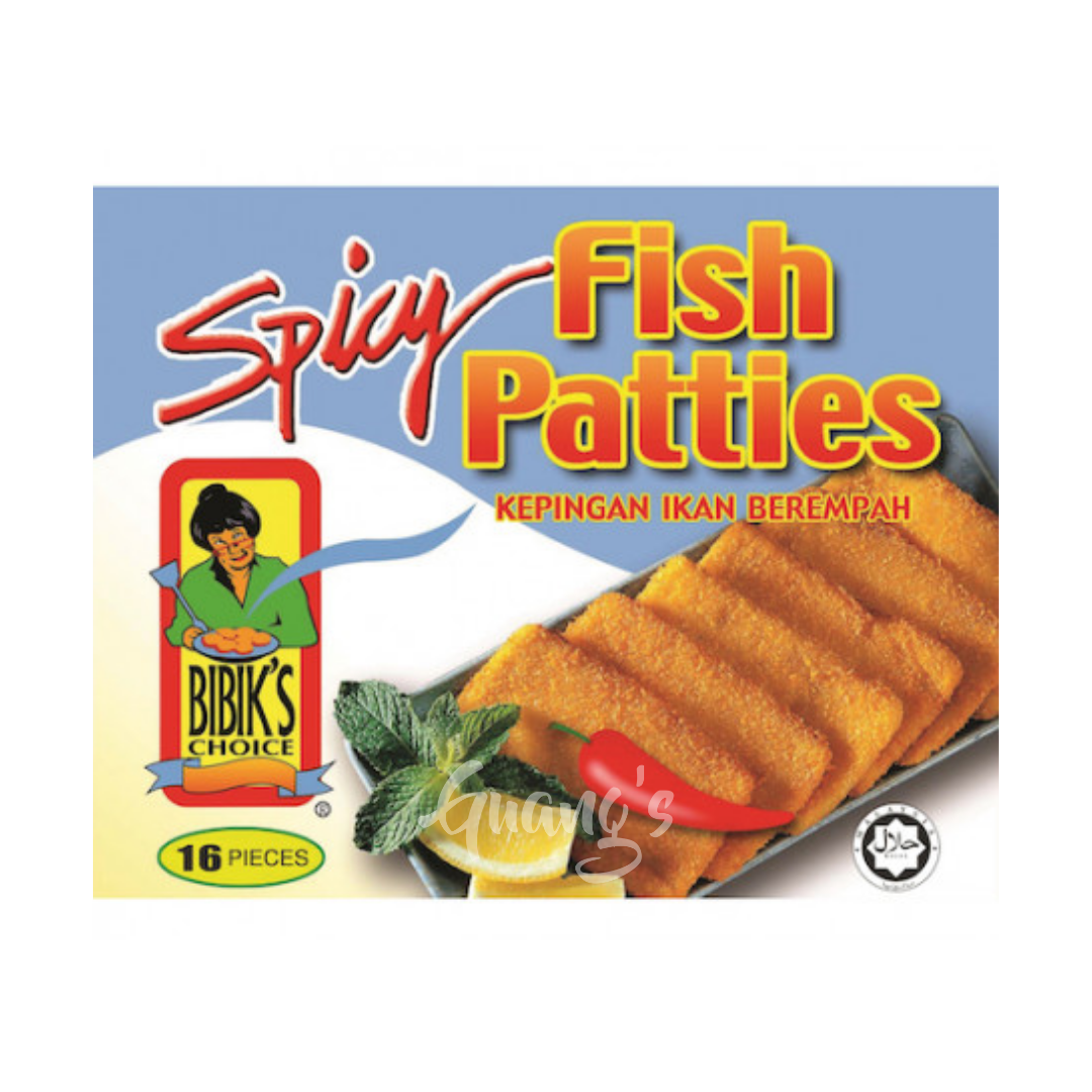 Bibik's Choice Spicy Fish Patties (500g)