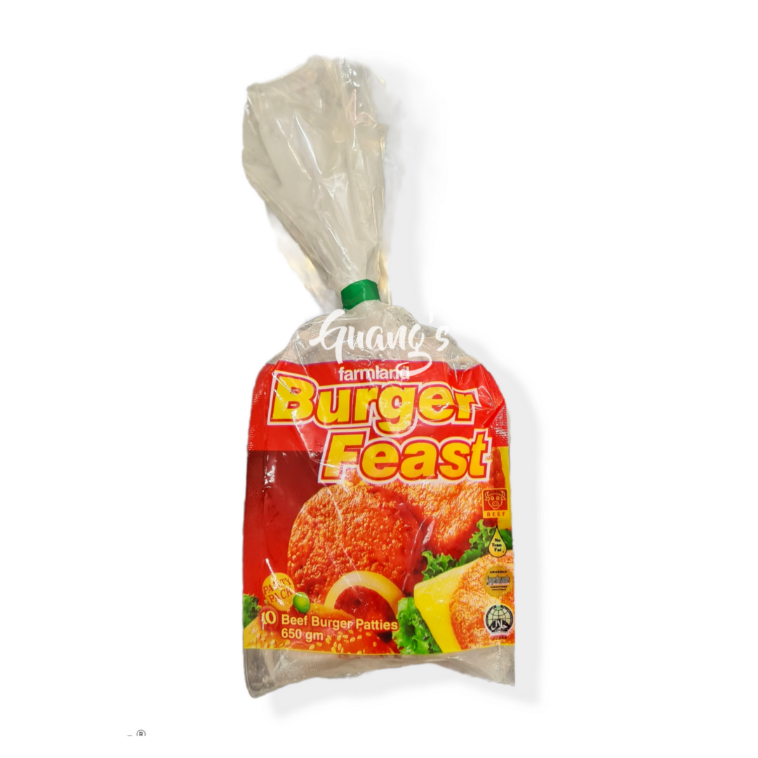 Farmland Beef Patties Burger Feast (650g)