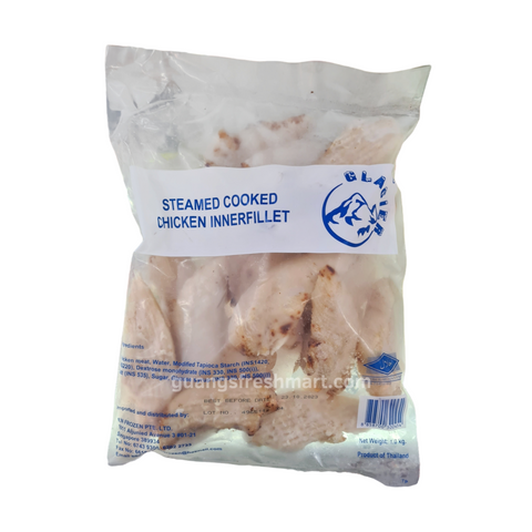 Glacier Steam Cooked Chicken Innerfillet (1kg)