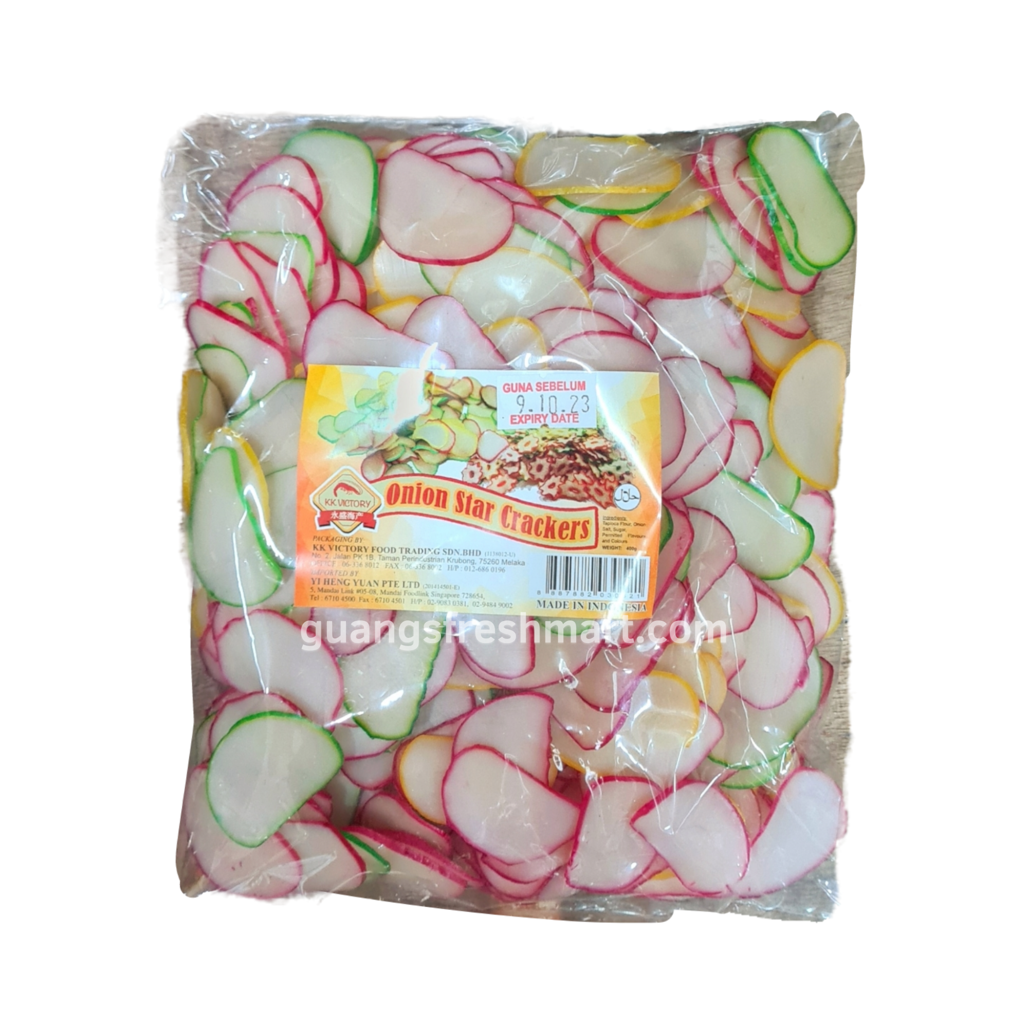 KK Victory Onion Crackers (400g)