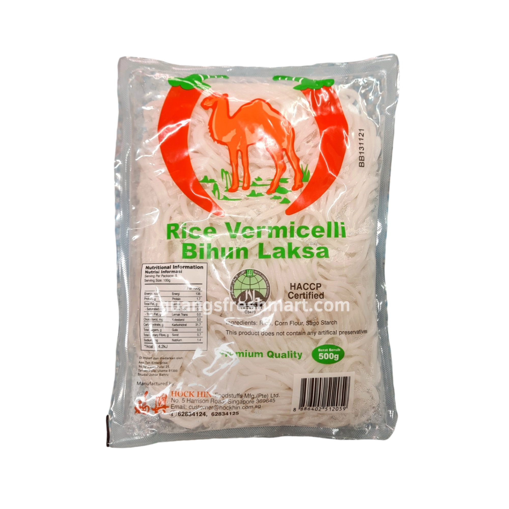 Laksa Thick Bee Hoon (500g/1.5kg)