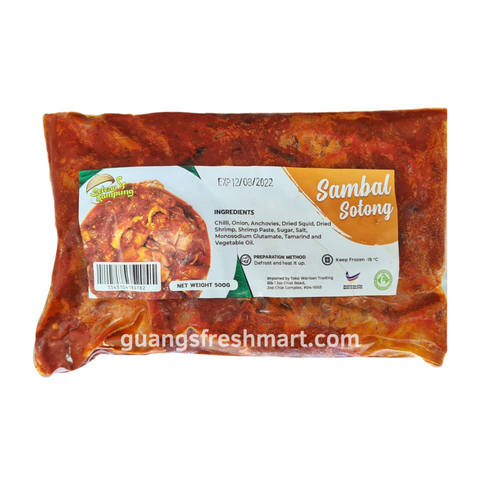 Selera Kampung Sambal Sotong (500g)