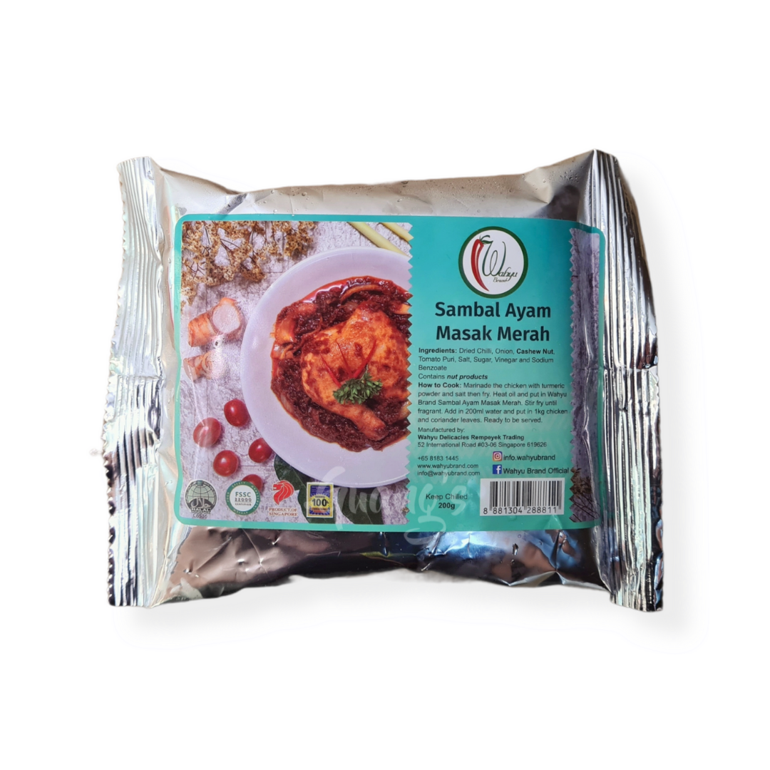 Wahyu Sambal Ayam Masak Merah Paste