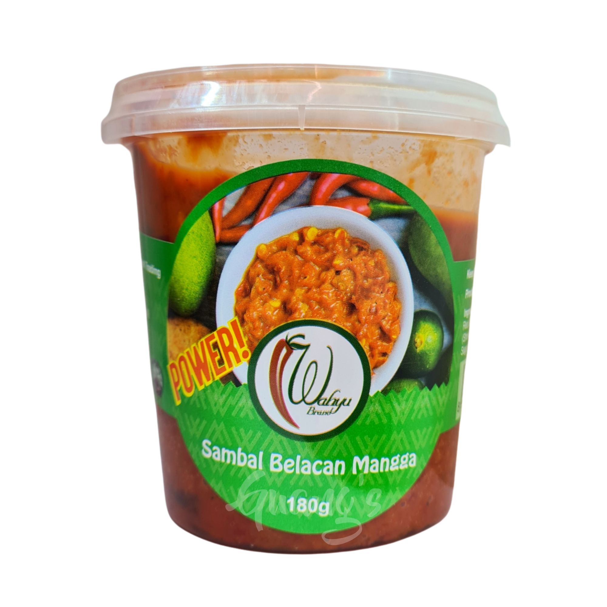 Wahyu Power! Sambal Belacan Mangga