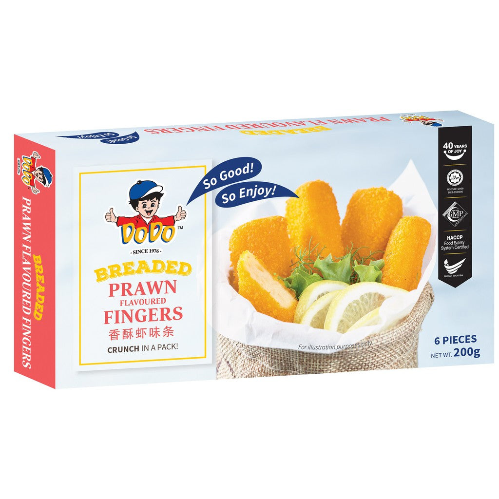 DoDo Breaded Prawn Fingers (200g)